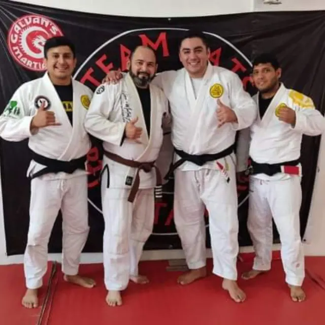 Profesors Saul, Julio, Manny and Joey seminar in Matamoros Jiu-jitsu